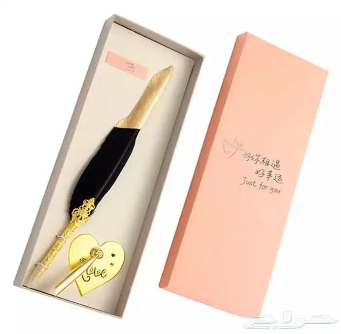 قلم ريشة بشكل كلاسيكي جميل(توصيل مجاني) 1