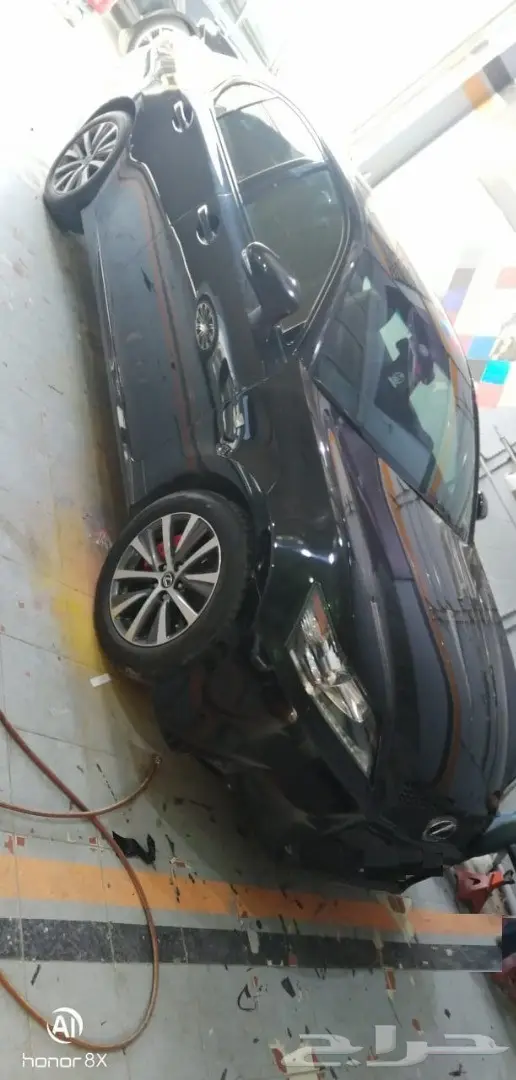 رش كليبرات اللكزس GS وتحويل لبلاك اديشن 22