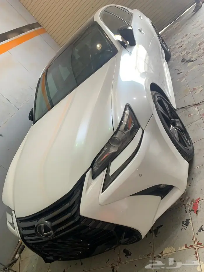 رش كليبرات اللكزس GS وتحويل لبلاك اديشن 23