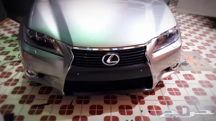 رش كليبرات اللكزس GS وتحويل لبلاك اديشن 14