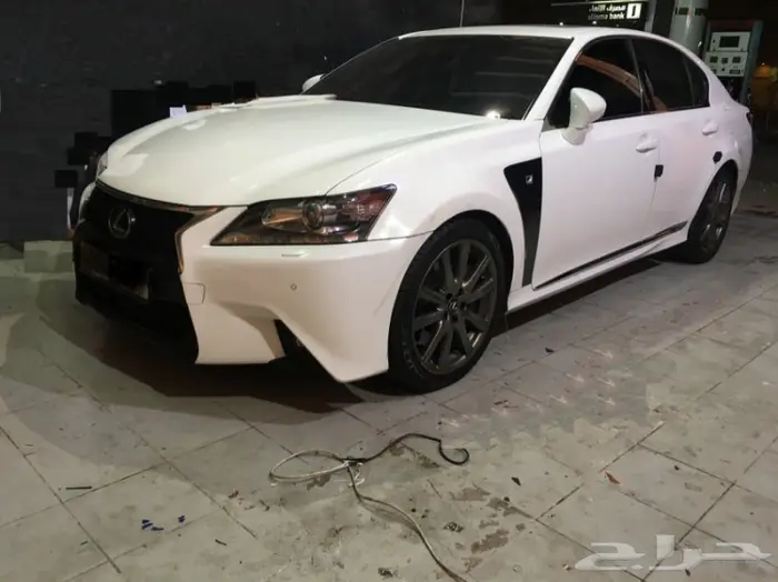 رش كليبرات اللكزس GS وتحويل لبلاك اديشن 20