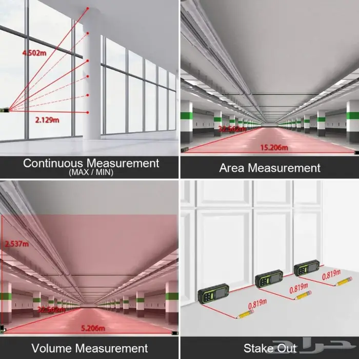 متر ليزر كاميرا الدقة في النهار صارت أسهل 3