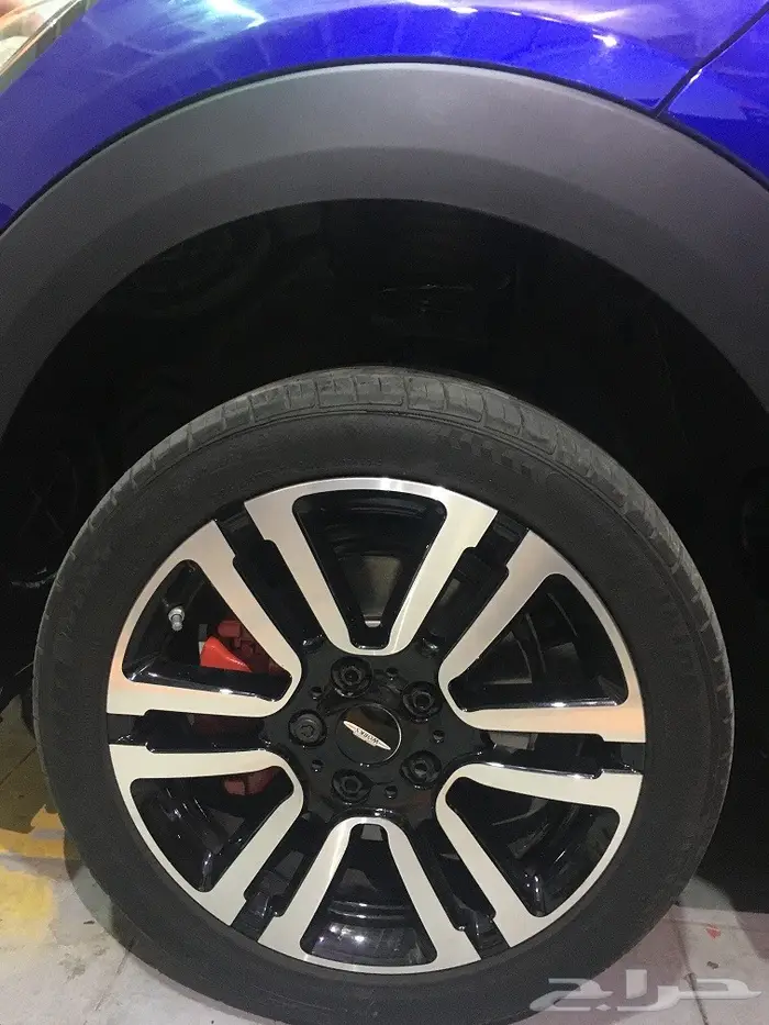 تجليد مرايات وسقف الميني كوبر واضافة الخطوط 9