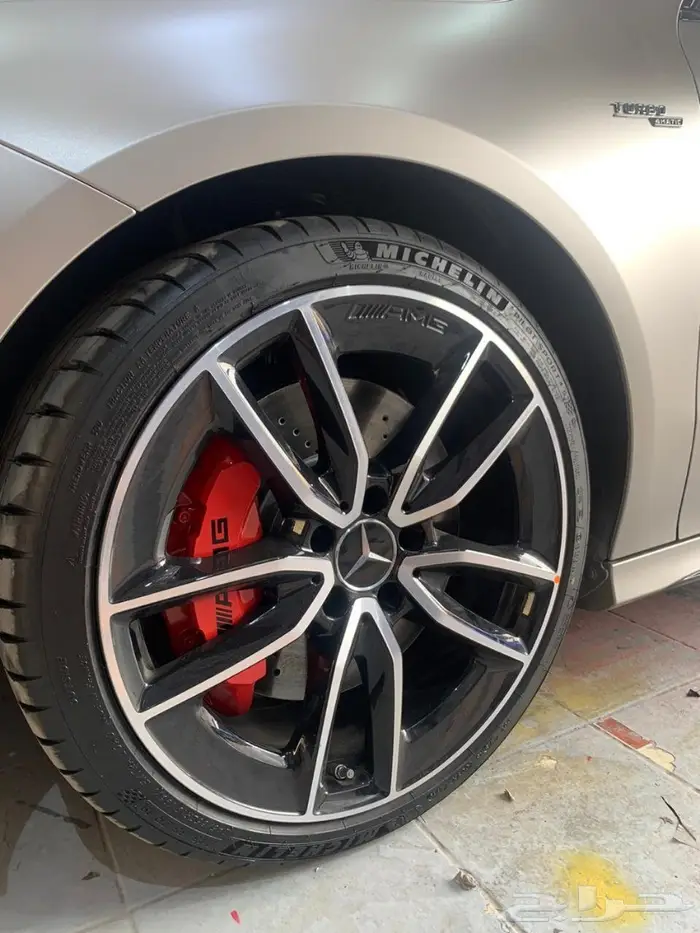 تجليد بلاك اديشن لشبك وازياق المرسيدس C class 28