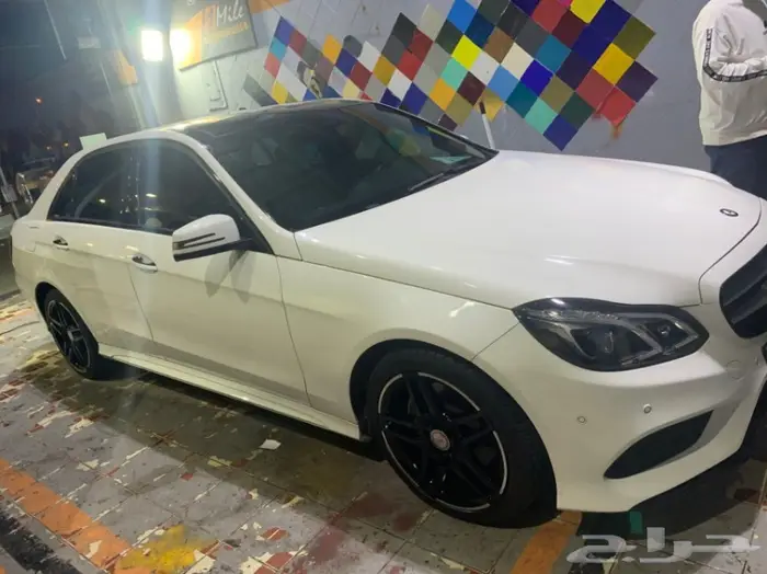 تجليد بلاك اديشن لشبك وازياق المرسيدس C class 23