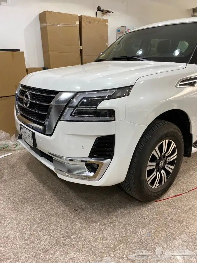 صدام نيسان باترول 2020 تعديل تحويل بلاتينيوم 2021 8