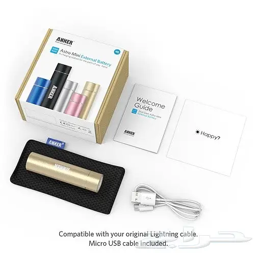 Anker Astro Mini - باور بانك - 3200 مللي أمبي 7