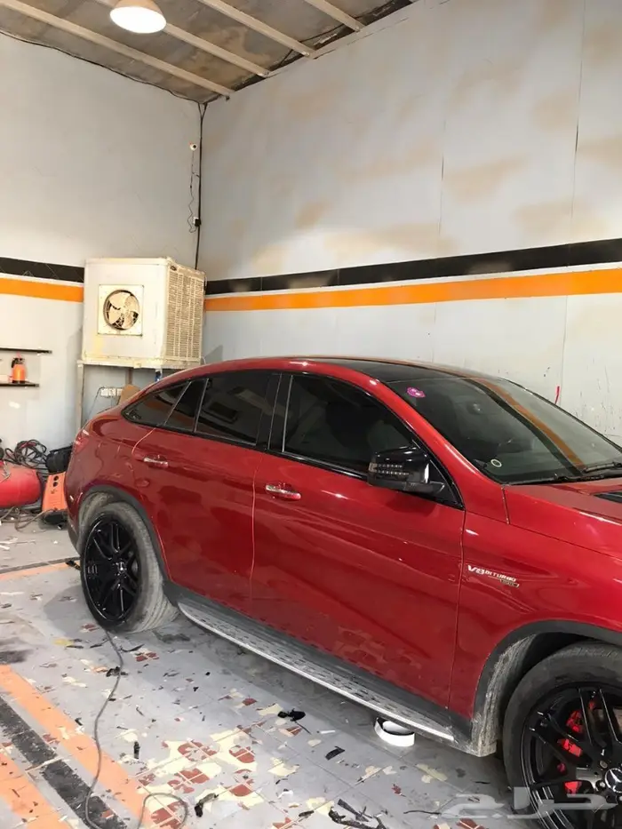 تجليد المرسيدس GLE الى بلاك اديشن مع الضمان 8