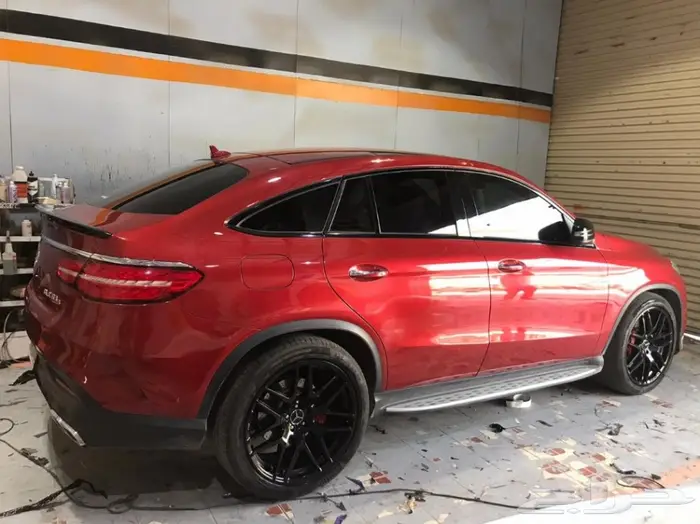 تجليد المرسيدس GLE الى بلاك اديشن مع الضمان 9