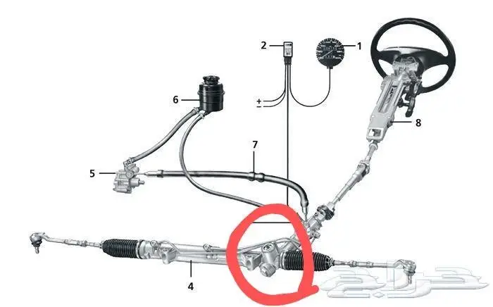 طرمبة دركسيون لجميع سيارات دوج 0