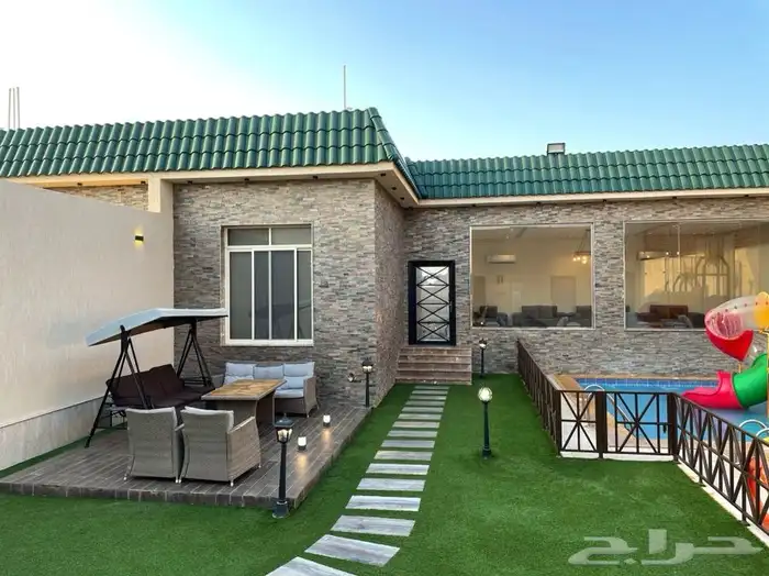 استراحة و شاليهات جديدة أبحر طريق الملك سعود 23