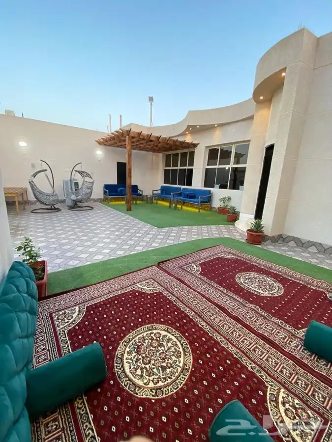 شاليه كانزي للإجار اليومي بريده حي الرمال 4