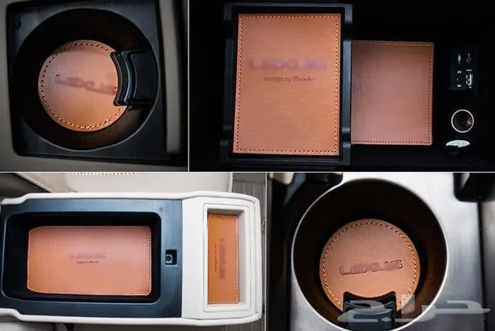 لكزس ES كبوت رفارف صدام بطانات اكسسوارات نيكل 28