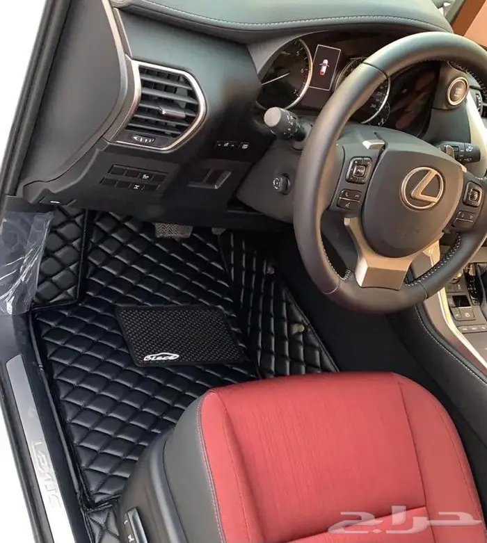 أرضيات مرسيدس فاخرة جلد VIP ولجميع السيارات 20