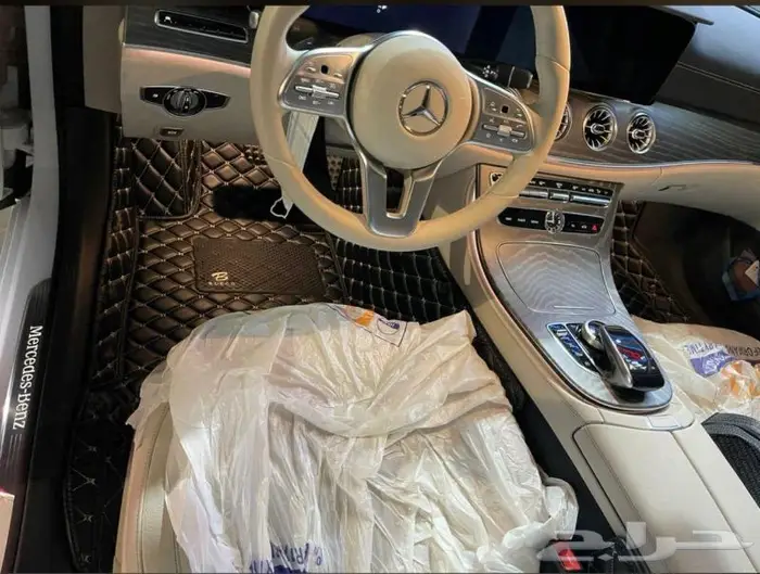أرضيات مرسيدس فاخرة جلد VIP ولجميع السيارات 31