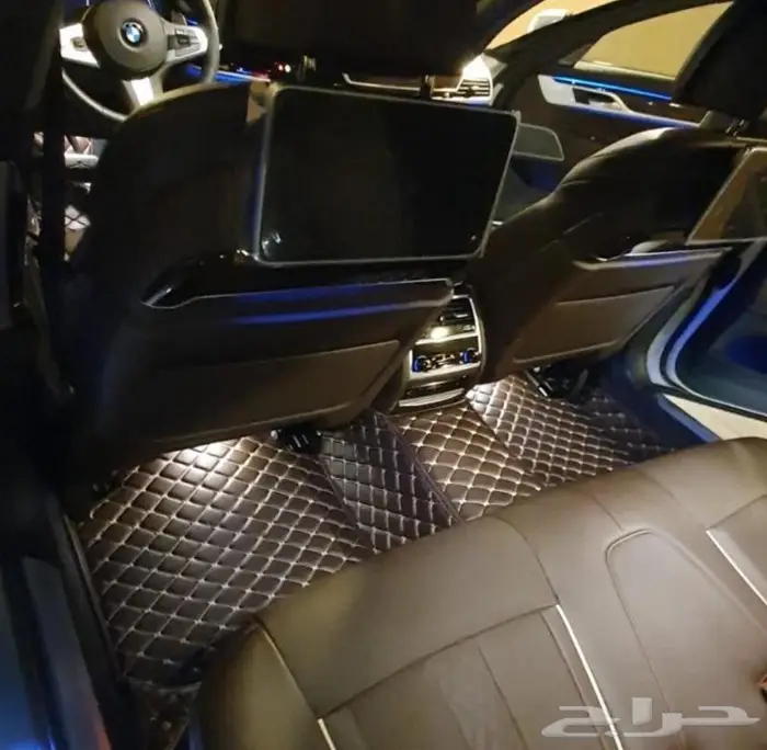 أرضيات مرسيدس فاخرة جلد VIP ولجميع السيارات 10