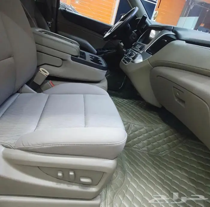 أرضيات مرسيدس فاخرة جلد VIP ولجميع السيارات 25