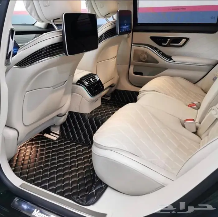 أرضيات مرسيدس فاخرة جلد VIP ولجميع السيارات 0