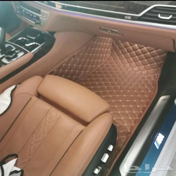 أرضيات مرسيدس فاخرة جلد VIP ولجميع السيارات 30