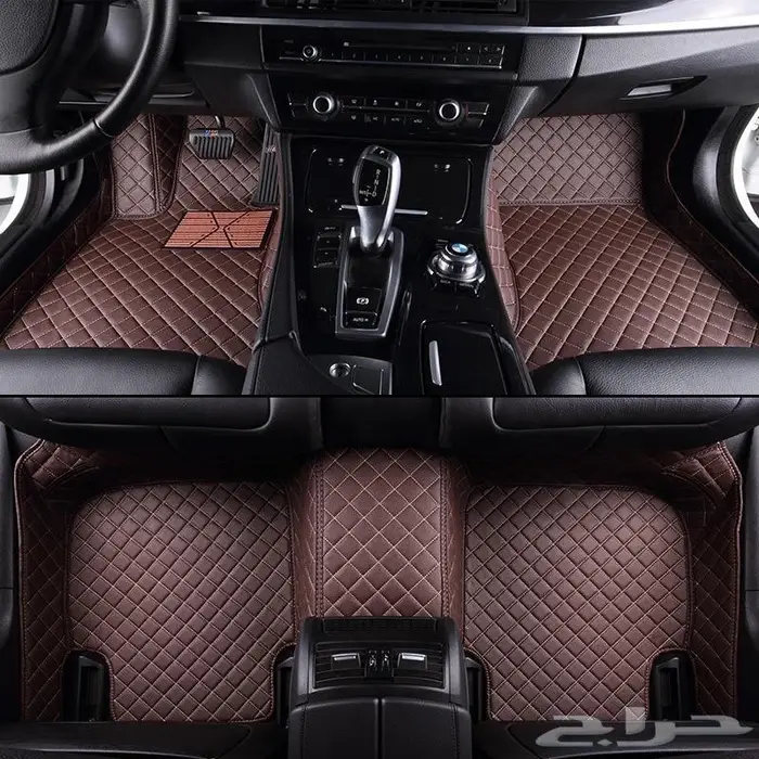 أرضيات مرسيدس فاخرة جلد VIP ولجميع السيارات 27