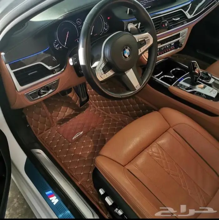 أرضيات مرسيدس فاخرة جلد VIP ولجميع السيارات 26