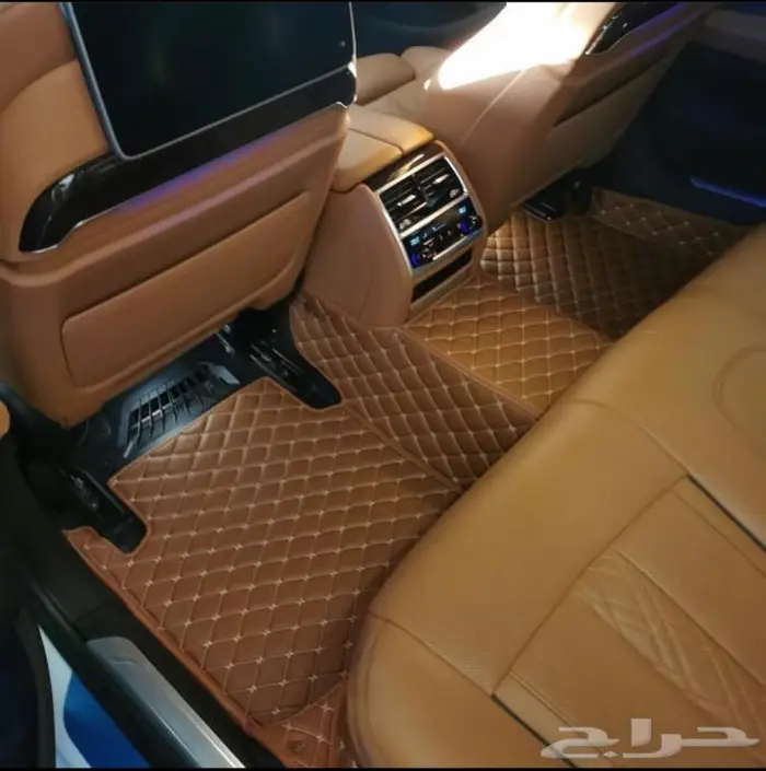 أرضيات مرسيدس فاخرة جلد VIP ولجميع السيارات 28