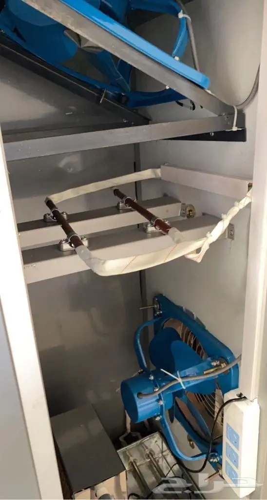 فقاسة المطور نظام القريه مقاس 528 بي 3مرواح 4