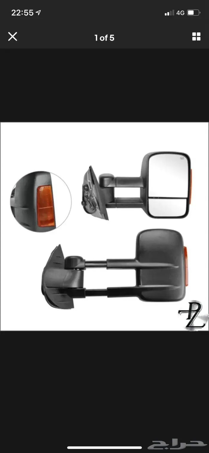 مرايات كبيرة للجمس والشفر الى موديل 2019 18