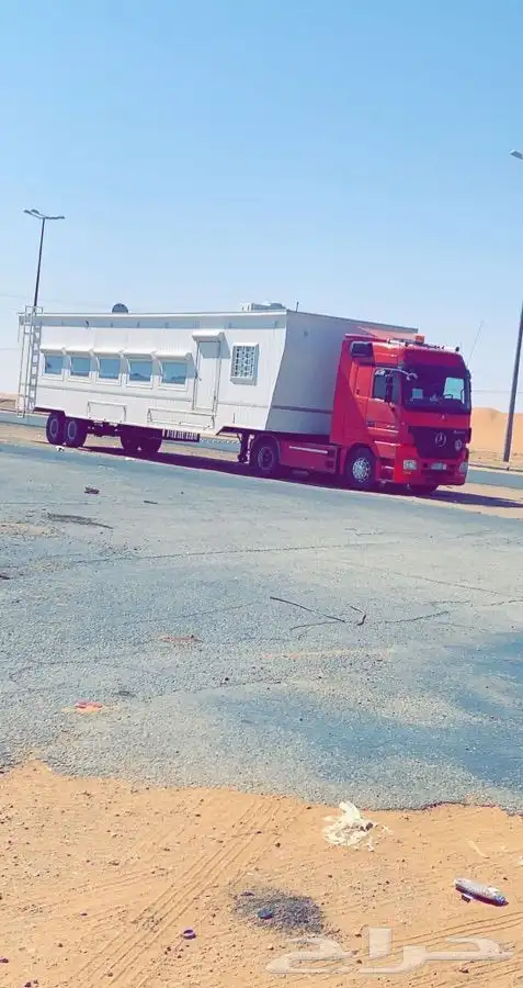 تريلاه نقل ابل وسحب غرف ويوجد دنه ونش 1