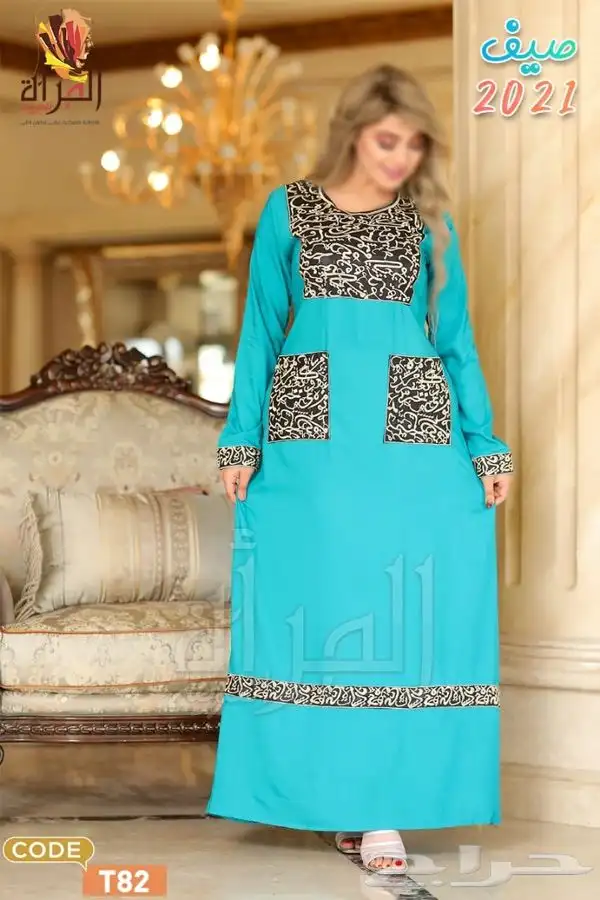 جلابيات مصريه بألوان مختلفة 3