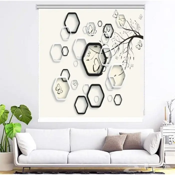 ستائر رول رائعة ثلاثية الأبعاد سعر جمله 3