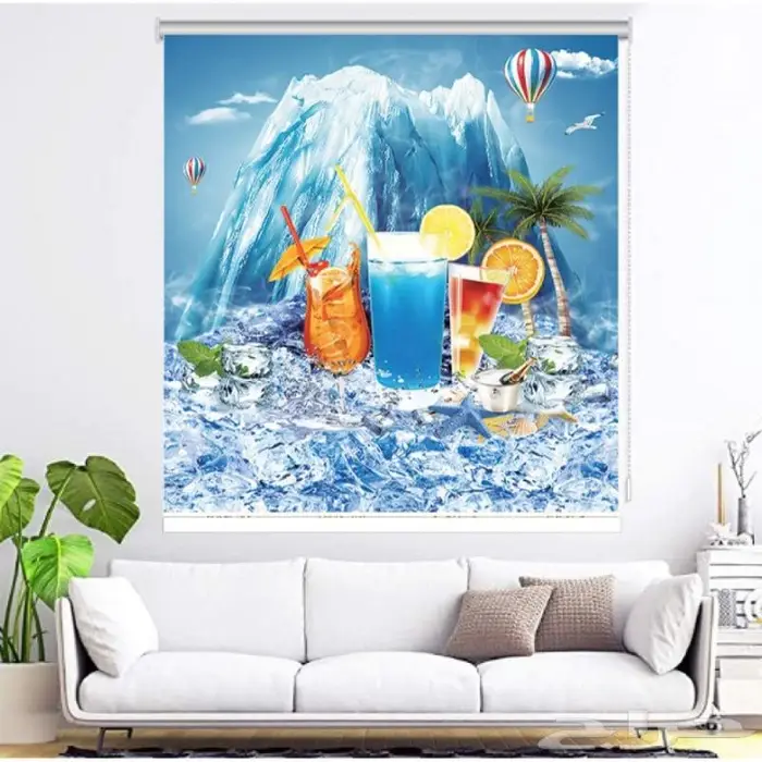 ستائر رول رائعة ثلاثية الأبعاد سعر جمله 11