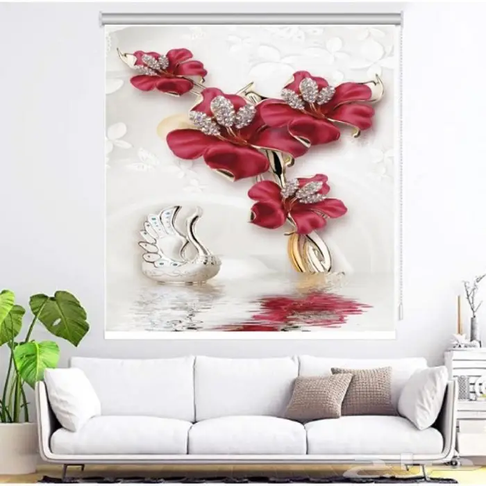 ستائر رول رائعة ثلاثية الأبعاد سعر جمله 18