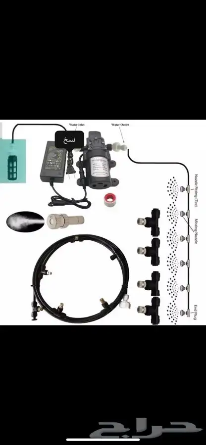 جهاز رذاذ كامل 4