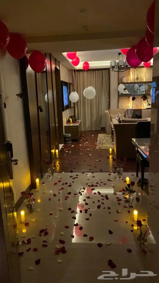 تجهيز غرف عرسان وذكرى زواج الرياض نورفاد 11