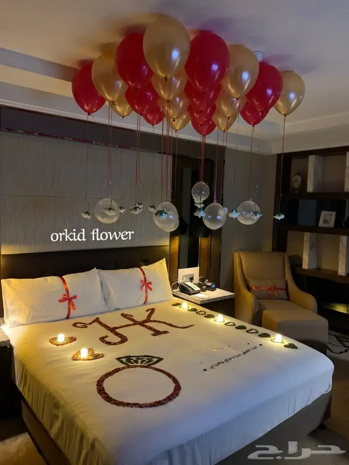 تجهيز غرف عرسان وذكرى زواج الرياض نورفاد 3