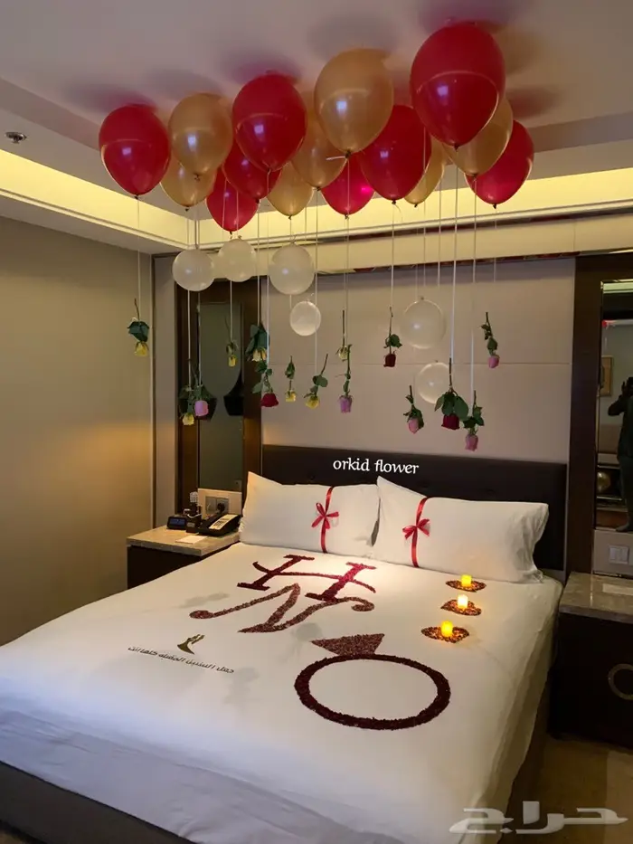 تجهيز غرف عرسان وذكرى زواج الرياض نورفاد 5