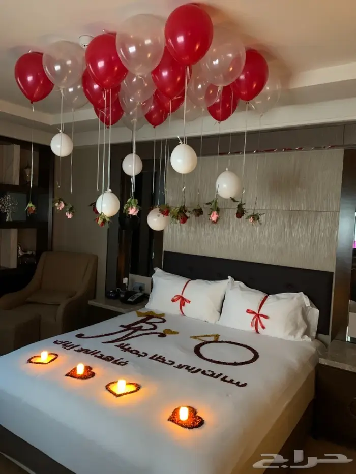 تجهيز غرف عرسان وذكرى زواج الرياض نورفاد 6