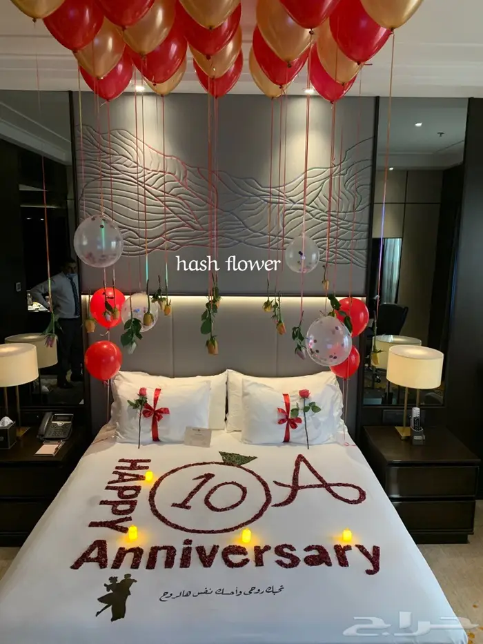 تجهيز غرف عرسان وذكرى زواج الرياض نورفاد 13