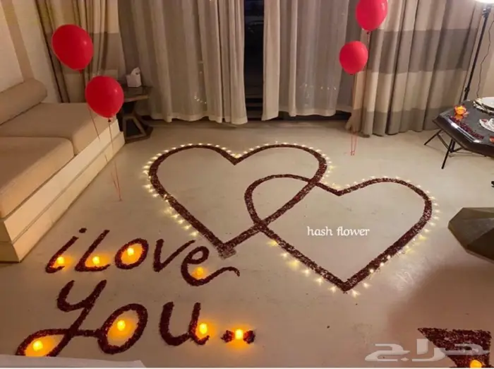 تجهيز غرف عرسان وذكرى زواج الرياض نورفاد 12