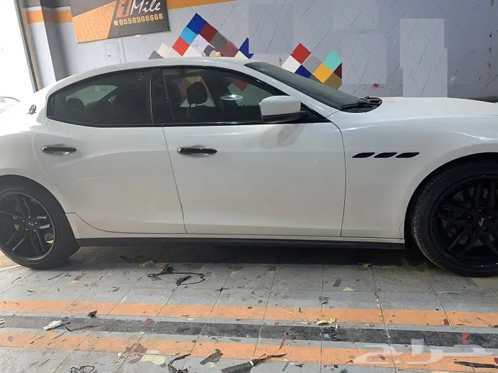 تجليد بلاك اديشن للمازيراتي جيبلي وكواترو 10