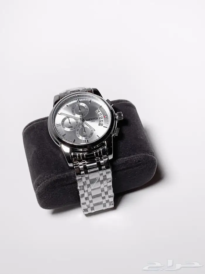 ساعة رسميه فضي كامل ماركة نيبوسي (سعر مخفض) 0