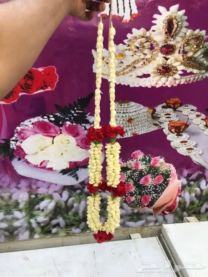 فل عقود للعرسان وورود طبيعيه وشتلات للتواصل اتصال أوواتساب 14