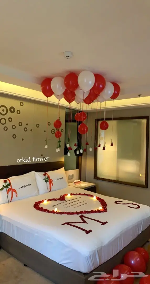 تنسيق غرف عرسان زواج ليلة الدخله 11