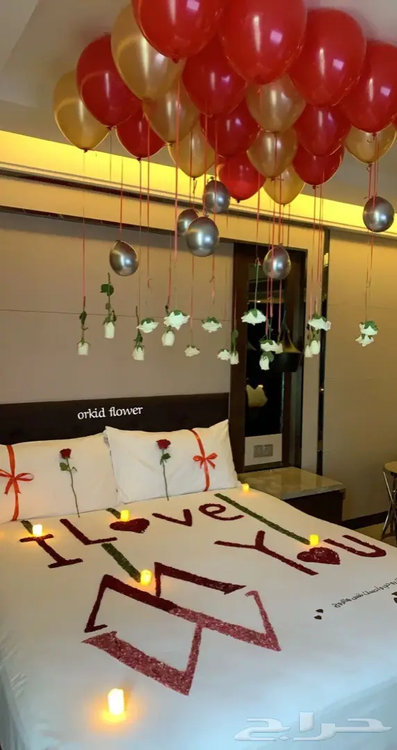تنسيق غرف عرسان زواج ليلة الدخله 16