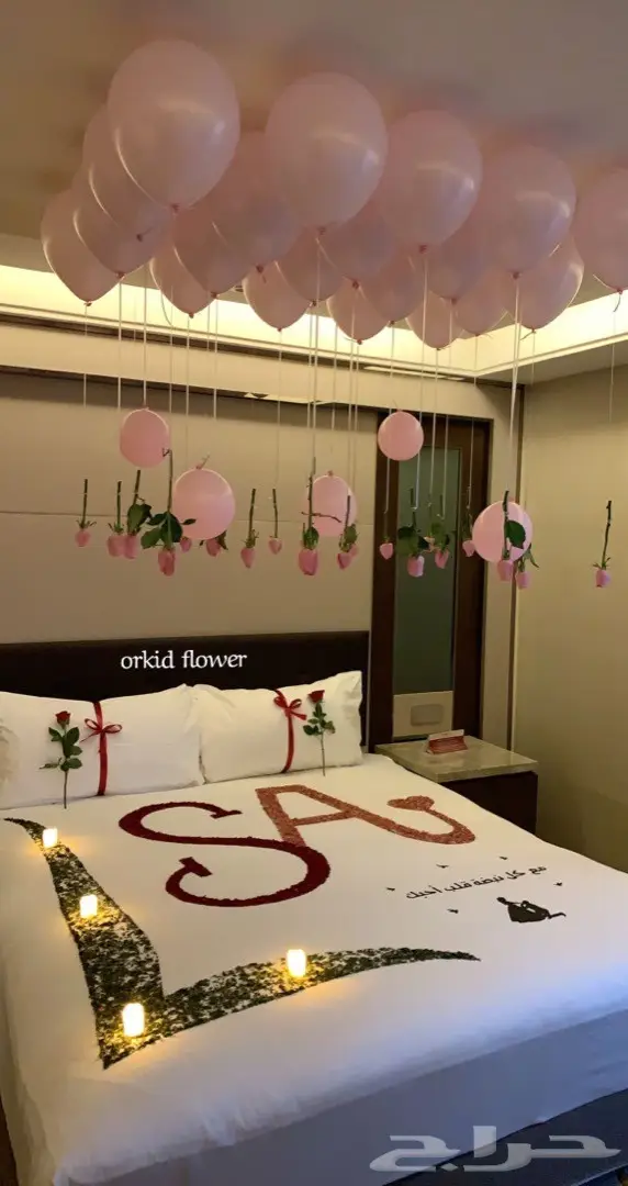 تنسيق غرف عرسان زواج ليلة الدخله 17