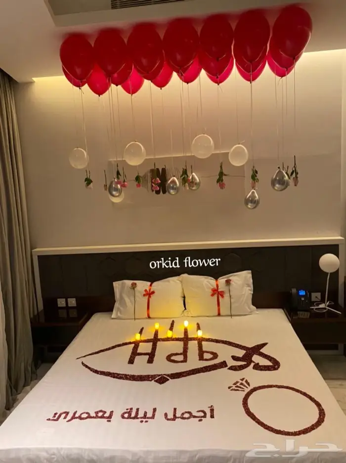 تنسيق غرف عرسان زواج ليلة الدخله 14