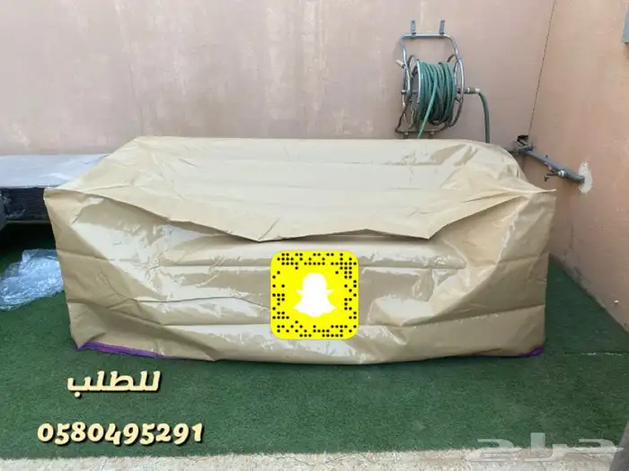 اغطية كنب حماية من الشمس والمطر تفصيل على حسب المقاس 6