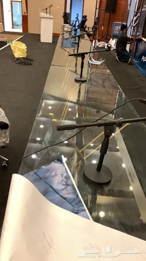 تأجير سماعات صوتيات إضاءات استيج تراس حفلات تنسيق 0