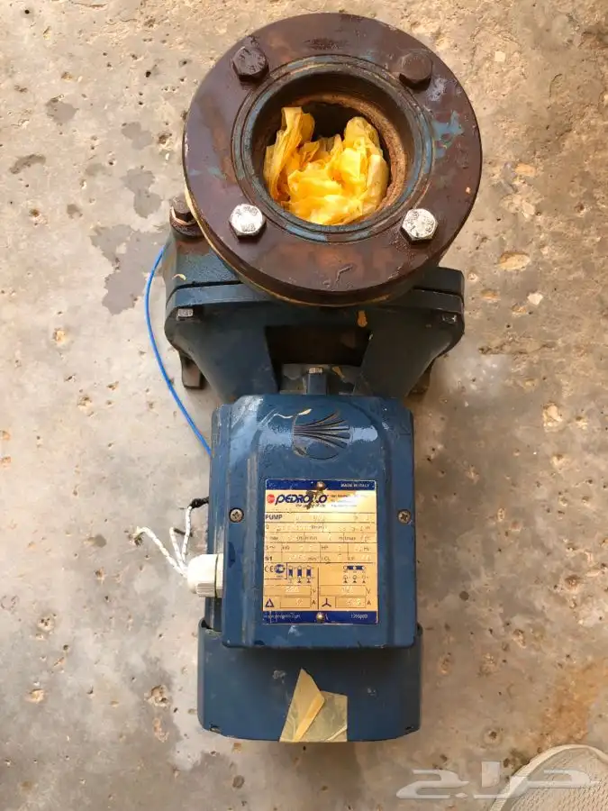 للبيع دنمو مضخة ماء 3 بوصه 3 حصان ايطالي اصلي 3